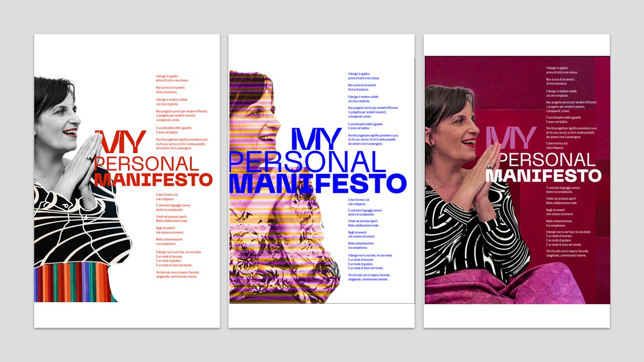 Draft del manifesto definitivo